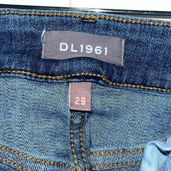 DL 1961 Florence mid rise instasculpt skinny Carolina size 29 stretch jeans - Picture 10 of 16